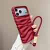 Textured Lanyard Phone Case for iPhone 16 Pro Max, Compatible with New Apple 14/13 Models