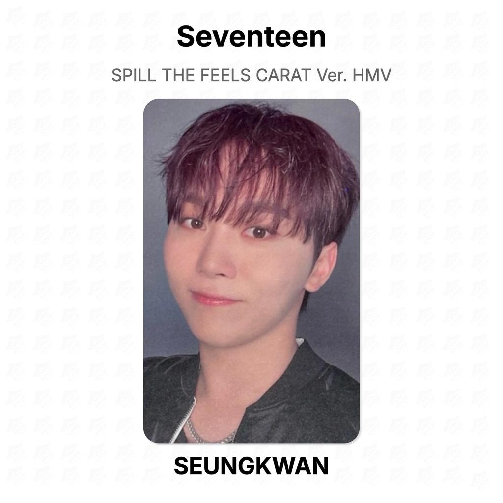 Seventeen SPILL THE FEELS CARAT Ver. HMV Official Photocard