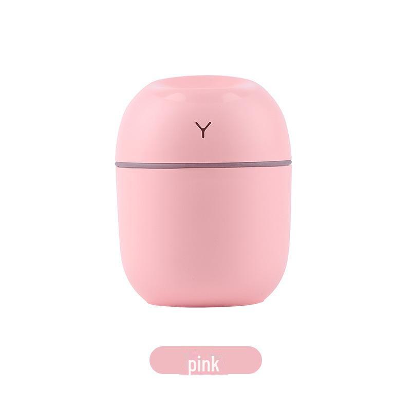 

Ультразвуковой USB-увлажнитель воздуха с эфирными маслами для дома, спальни или автомобиля Easter Egg II (220ml) розовый