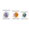10 Stück 8 10 12mm Lampwork Abakusperlen Bunte geschliffene Kristallglasperlen Für DIY Bastelarmbänder Ohrringe Schmuckzubehör