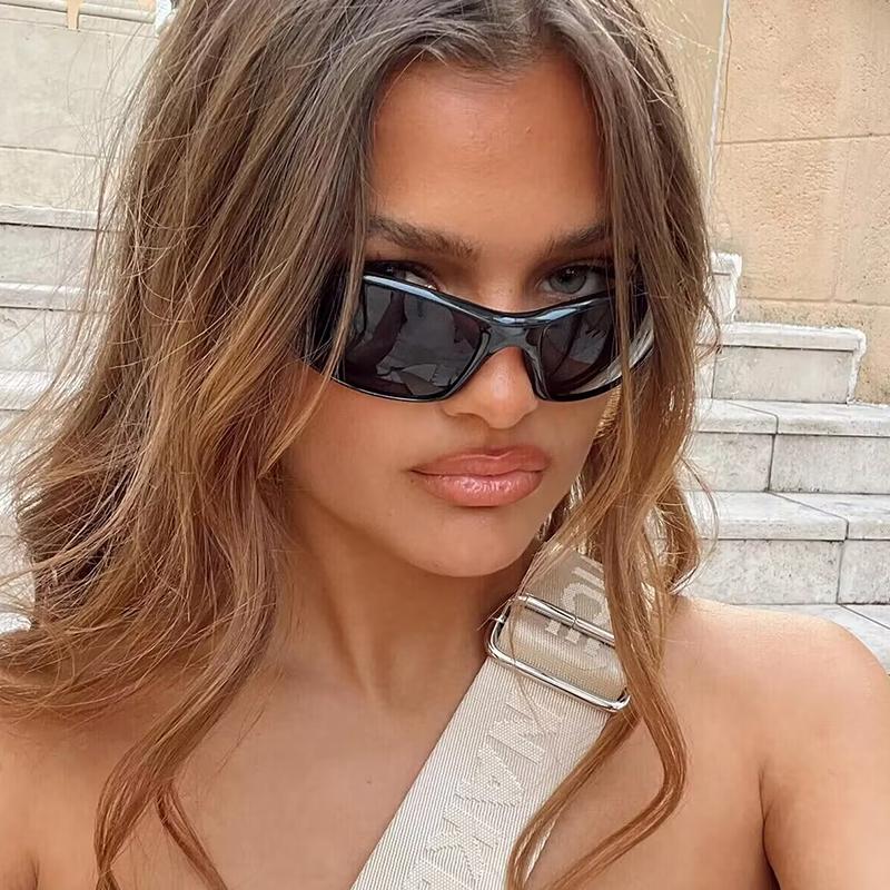 2000S Aesthetic  Sunglasses Men Outdoor Sports Cycling Sun Glasses Women Vintage Shades Fashion Steam Punk Goggle Eyewear