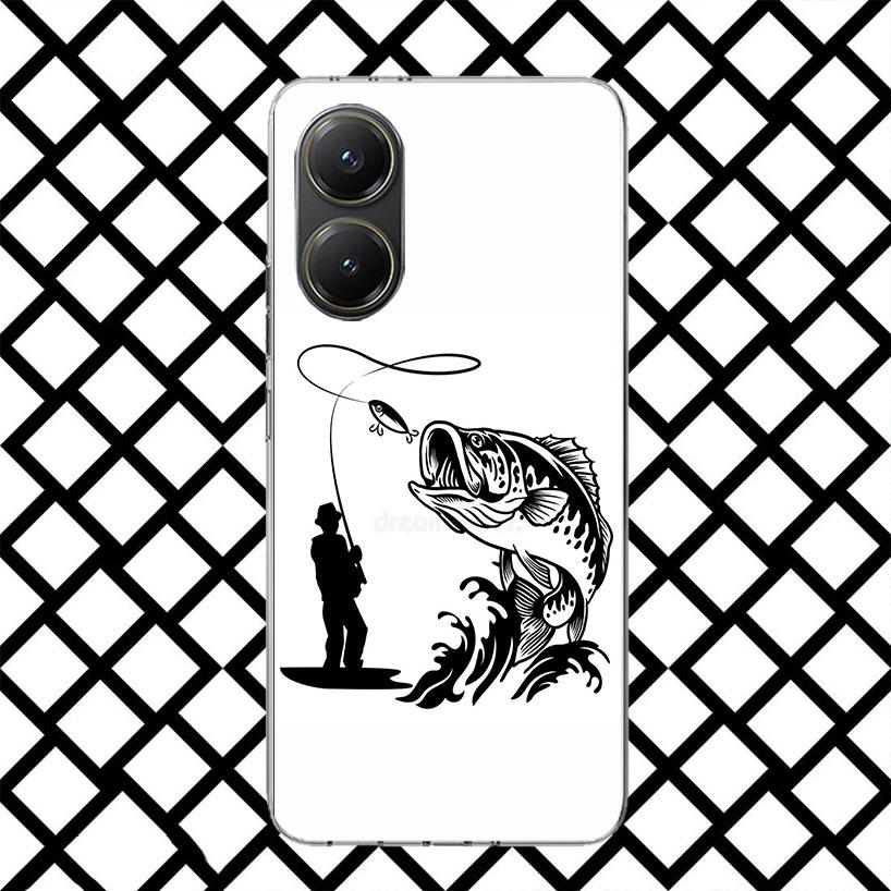 

Hunting Fishing Man Phone Case for Xiaomi Poco F7 Ultra X7 X6 X5 Pro X4 Gt M8 M7 Redmi 15 15C 13 13C 12 12C Soft Cover Fundas Po Xiaomi Poco X5