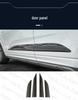 Porsche Macan Carbon Fiber Exterior Trim Kit: Door Panels, Mirrors, Wing