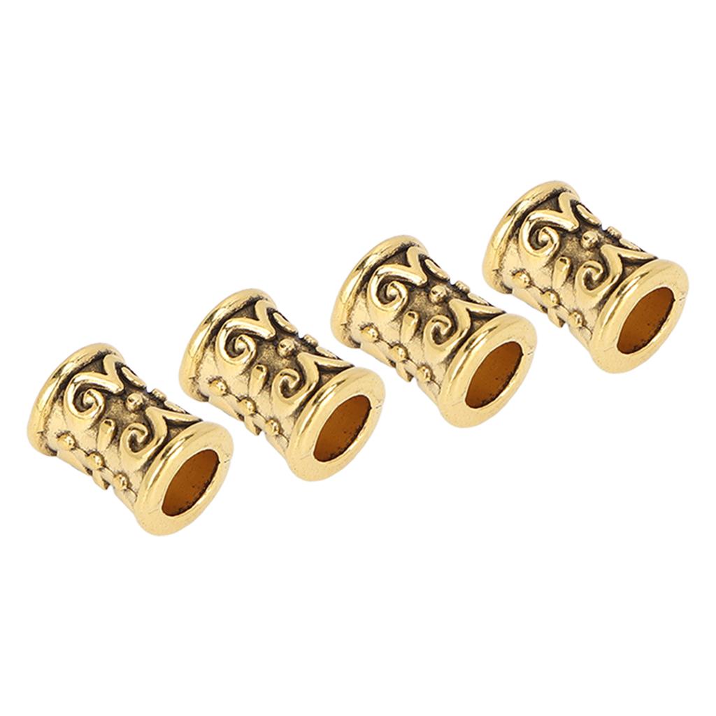 30 stuks Haarslang kralen Retro Legering Haardreadlocks Kralen Accessoires voor Haatvlechten Armband Hanger Ketting