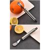 Stainless Steel Orange Peeler Citrus Peeler Tool With Comfortable Handle Fruit Slicer Cutter Remover For Kitchen