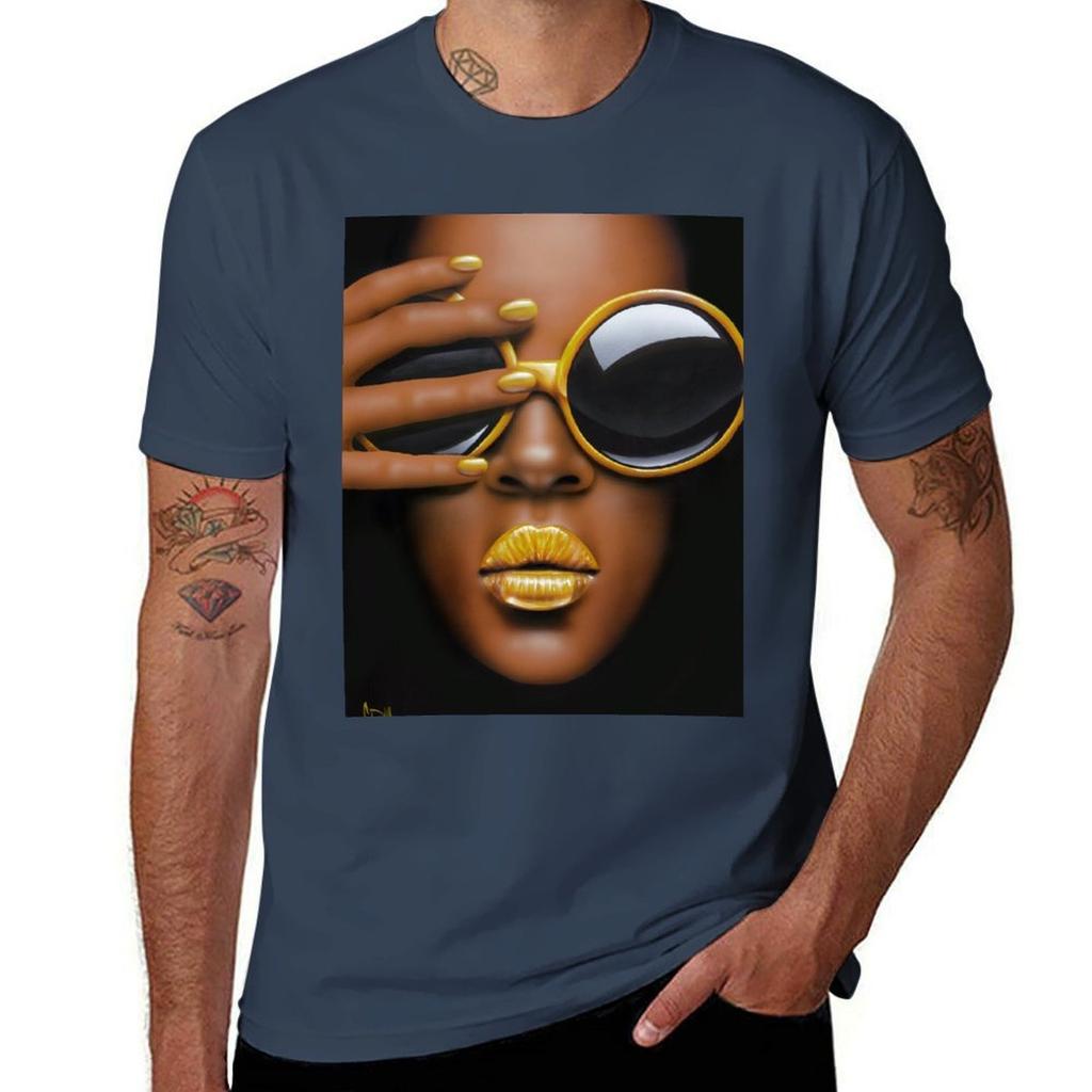 Goldilips TShirt Cool Feeling Summer Tee Shirt
