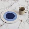 Cotton Rope Coaster, Color Block Heat Insulation Mat for Table, Thickened Potholder for Hot Dishes, Farmhouse Cup Mat