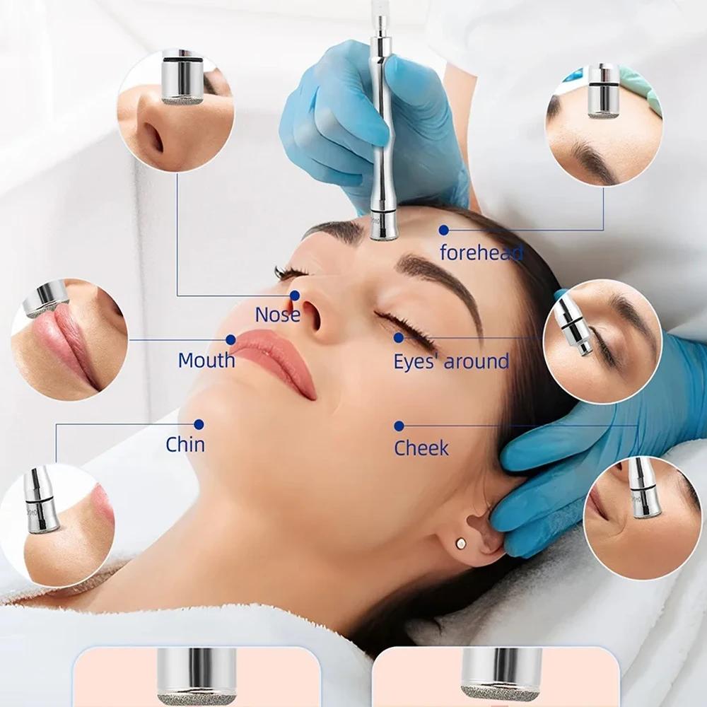 Diamond Dermabrasion Tips Microdermabrasion Replacements Stainless Steel Microdermabrasion & Blackhead Removal Tool Accessories
