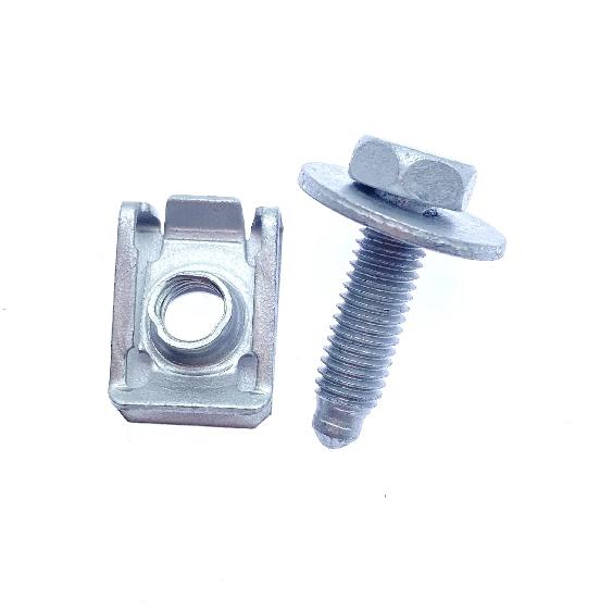 for Mercedes Benz C180 C200 C260 E200 E260 engine lower guard plate screw bottom plate rear seat bolt buckle nut