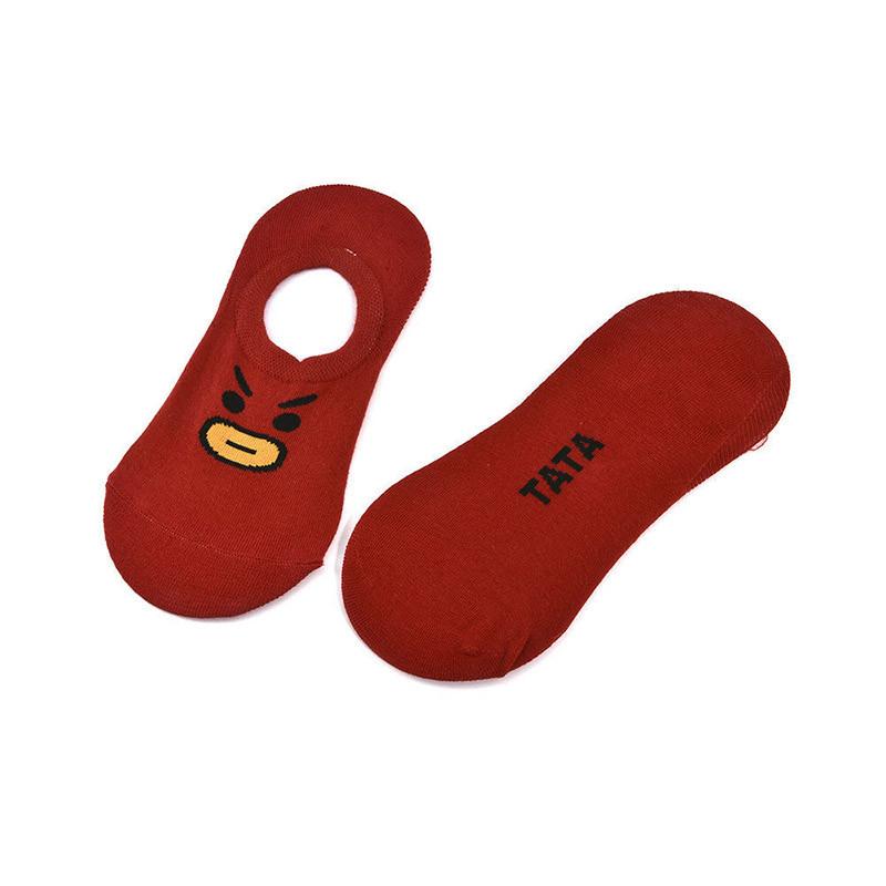 

Теплые Девочки Для Носки Kpop Bts Bangtan Boys Однотонные Короткие Носки Поддержка Подарки TATA