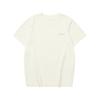 Skechers Sports Life Outdoor Simple Letter Casual Comfortable Knitted Round Neck Breathable Short Sleeve T-Shirt Women T-Shirts L324W029-00NA