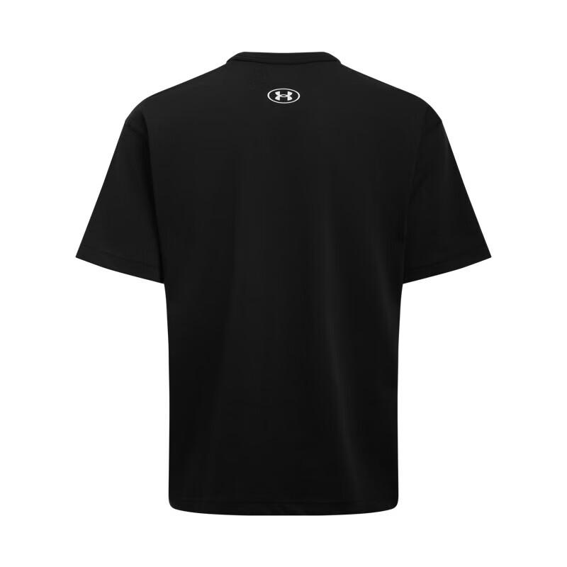 Under Armour UA Grafik-Logo Sportlich Lässig Rundhals Kurzarm T-Shirt Herren Oberteile Schwarz 6007603-001