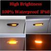 New LED Dynamic Turn Signal Blinker Side Marker Mirror Indicator Light For BMW 1 Series E88 Cabriolet 2008-2013