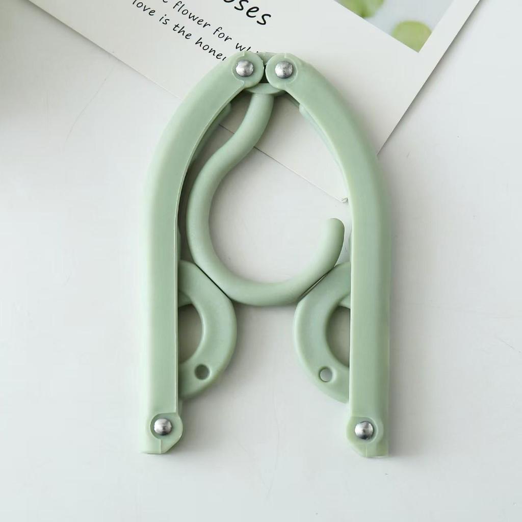 Foldable Clothes Hanger for Travel, Business, Dorms, and Home - Portable Drying Rack for Underwear and Socks
