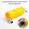 1 Piece Universal Pump Extension Tube Tire Air Compressor Hose Flexible Recoil Air Inflator Connector Replacement Inflator Hose