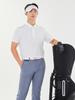 VOLVIK GOLFWEAR Men'S Golf Back Perforated Jeremy Short Sleeve T-Shirt Vmtsp404_Ow