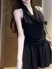 Women's 2026 Summer Lace Halter Dress: Chic, Waist-Cinched Short Skirt