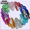 10-100PCS Heart Shaped Aluminum Carabiner for Backpack Gear Clip Water Bottle Hanger Keychain Outdoor Hiking Camping Accessory