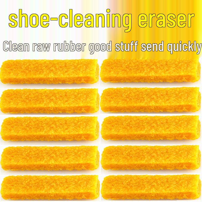 White Shoe & Leather Cleaning Eraser for Rubber, Adhesive Residue, Suede, and Nubuck