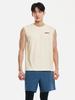 BARREL Men'S Loose Fit Artwork Sleeveless Rash Guard Ivory (B6Smwrg105Ivr)