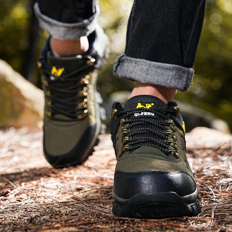 Fashion new foreign trade men's sports style casual shoes large size outdoor hiking shoes mountain climbing camping men's shoes