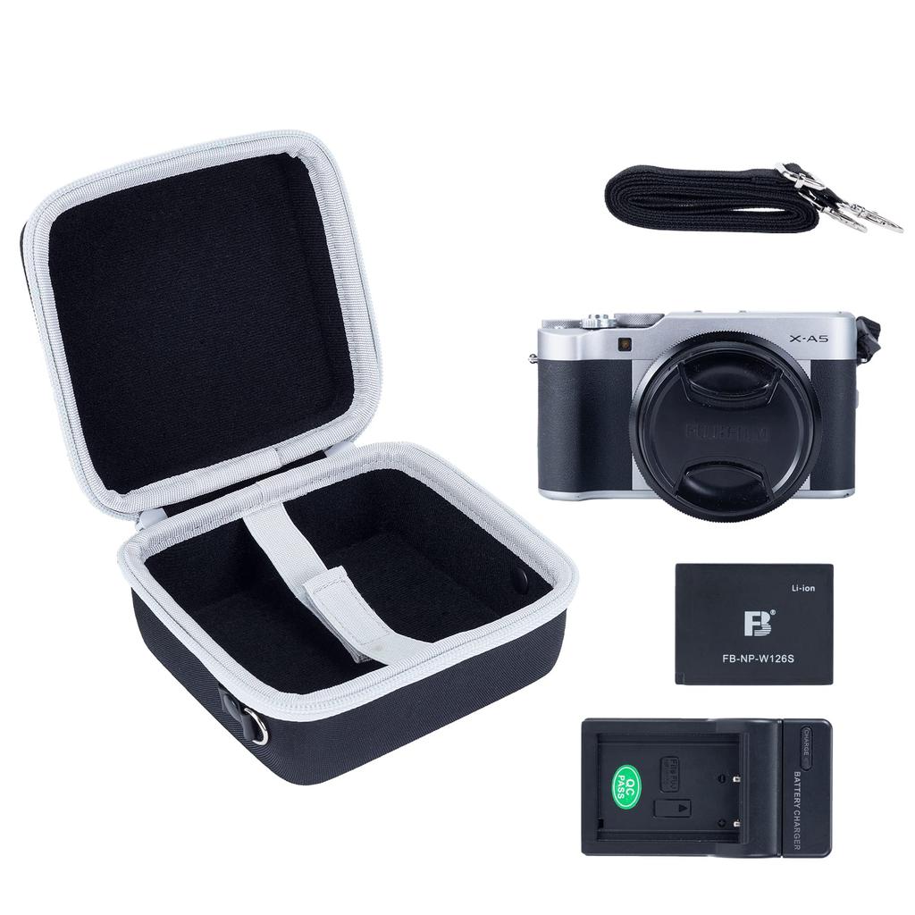 Aenllosi Storage Case Compatible with Fujifilm Mirrorless Cameras X-A5/X-A7 (Case Only)