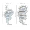 Silicone Mold Snake Shaped Silicone Molds Large Snake Silicone 3D Cobras Mold Easy To Release Heat-resistant DIY Handmade Tools