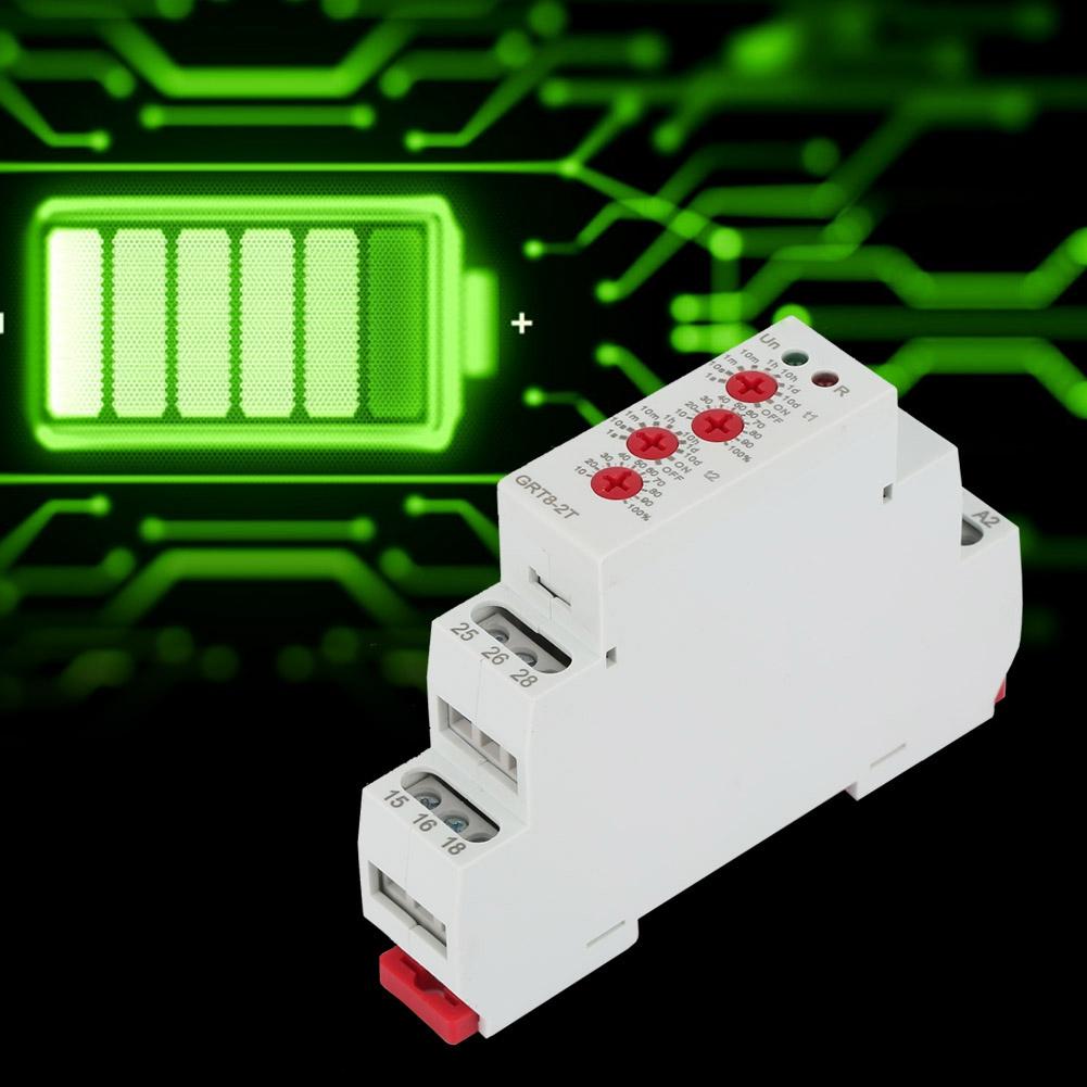GRT82T Mini Din Rail Type Double Delay On Time Delay Relay(A230)