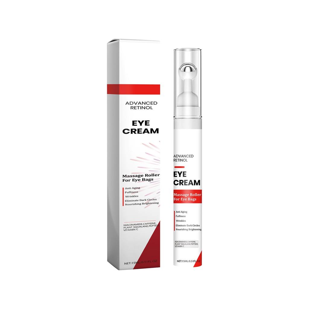 Retinol Eye Cream Lifts, Tightens, Lightens Wrinkles, Tightens Eyes Ball Massage, Beautifies Eyes