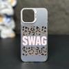 Camouflage Letter SWAG Pattern Phone Case For Samsung Galaxy S26 S24 S25 S23 Ultra S22 S21 S20 Plus FE A54 A55 Shockproof Cover