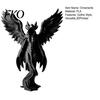 Detailed 3D Printed Figure Dark Angel Winged Figurine, Gothic Statue for Desk Shelf Three-dimensional Decor, Intricate Redemption Theme