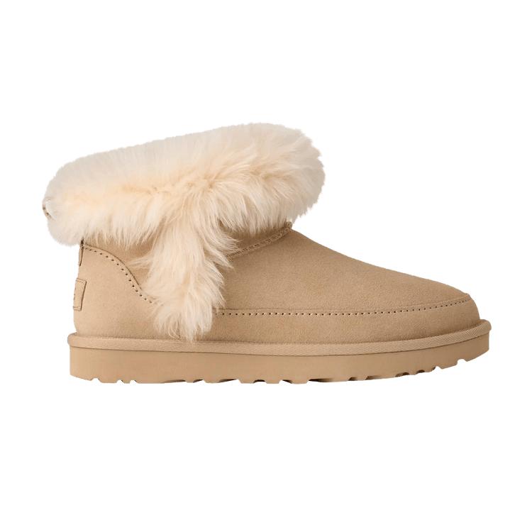 UGG Классические Новые Теплые Удобные Слипоны Зимние Ботинки Женские ботинки Коричневые 1173832-SNDCS 38