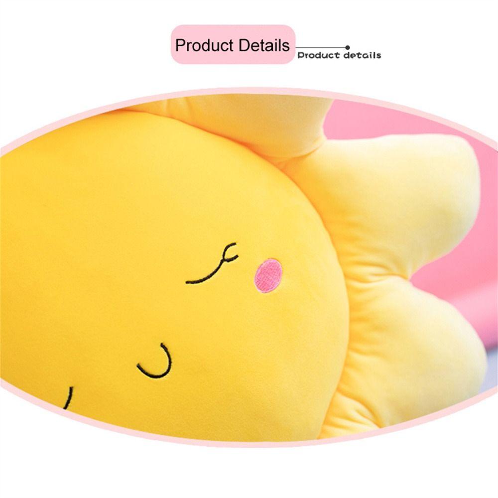 Room Decorative Home Decor Cloud Sun Kids Toys Plush Toy Stuffed Toy Plush Cushion Plush Pillow