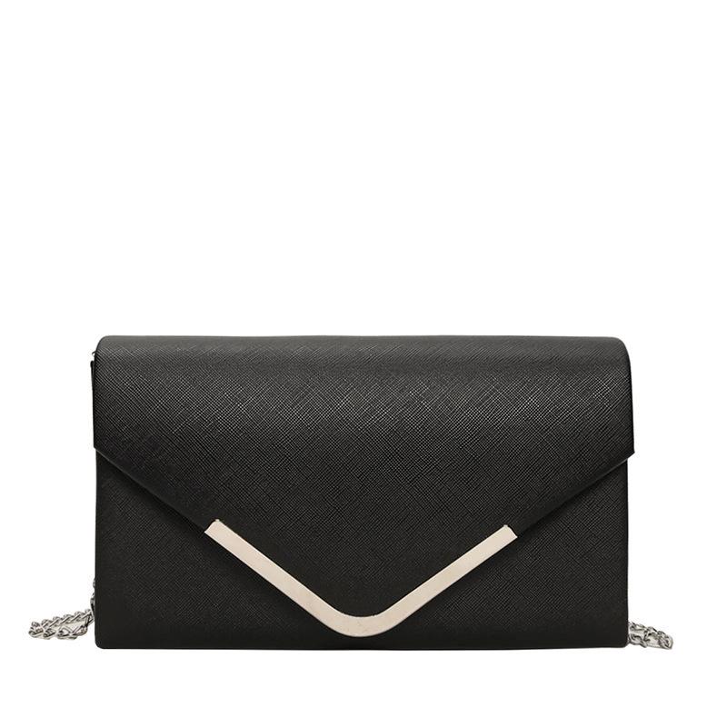

Женский вечерний клатч-цепочка 2024: Шикарная сумка кроссбоди и на плечо чёрный