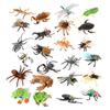 Insect Toy Miniature Insects Figures Animal Figurines Beetle Bee Spider Models Action Figure Plastic Animals Toys for Children