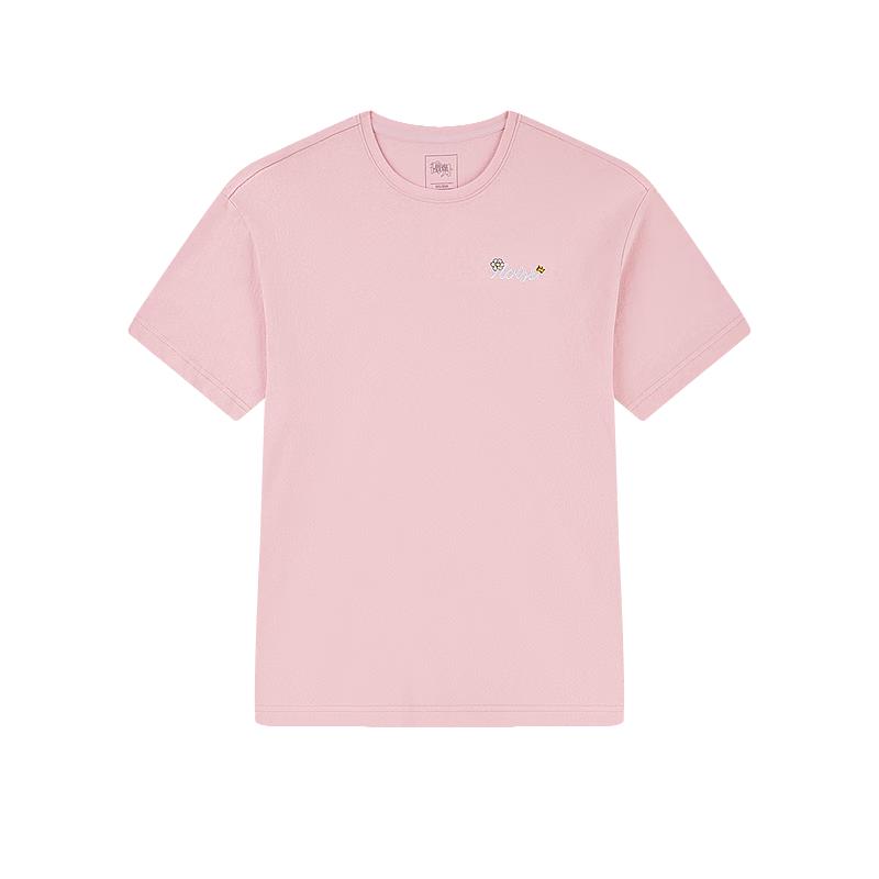 QIAODAN Women s Breathable Knit Short-Sleeve T-shirt XL