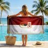 FC Augsburg FC print Quick Dry Beach Towel Microfiber Absorbent Portable Travel Swimming Towel