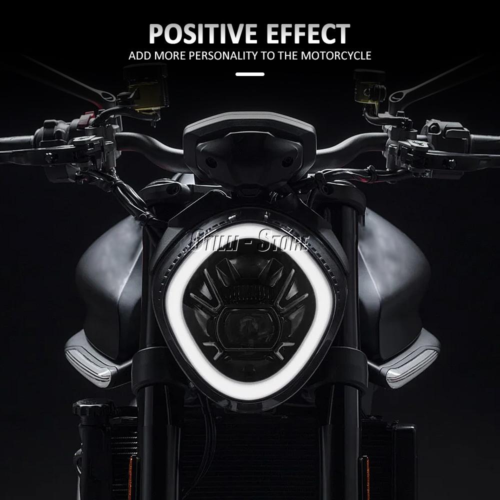 Front LED Side Indicator Lamp Flowing Water Turn Signal Light Accessories For Ducati Monster 950 MONSTER 937 2021 2022 2023
