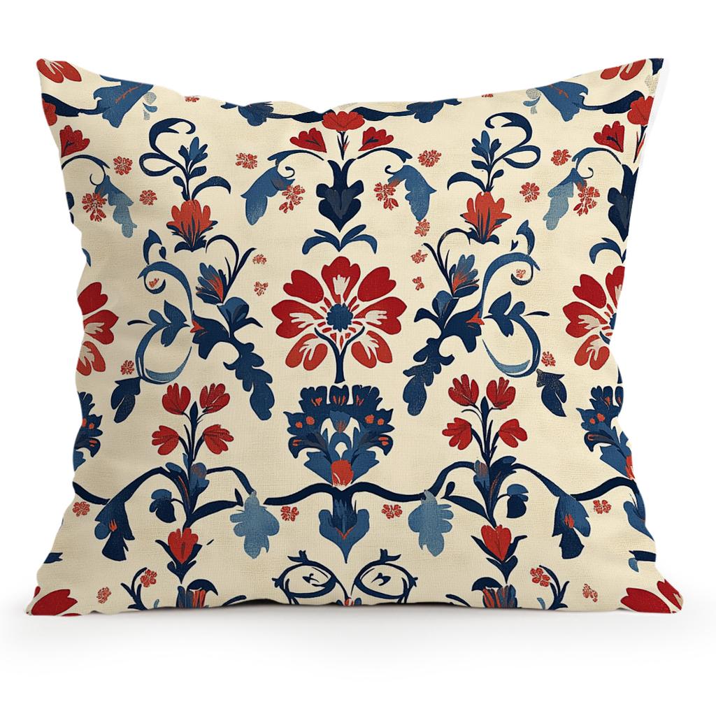 Vintage Persian Style Pillowcase Bedroom Sofa Cushion Cover 100% Polyester Living Room Cushion Pillowcase Home Decor