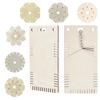 8Pcs Braiding Discs Bracelet Weaving Tool for Braided Rope Handmade Jewelry