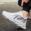 Autumn new blade large size sports casual running shoes low top men platform shoes