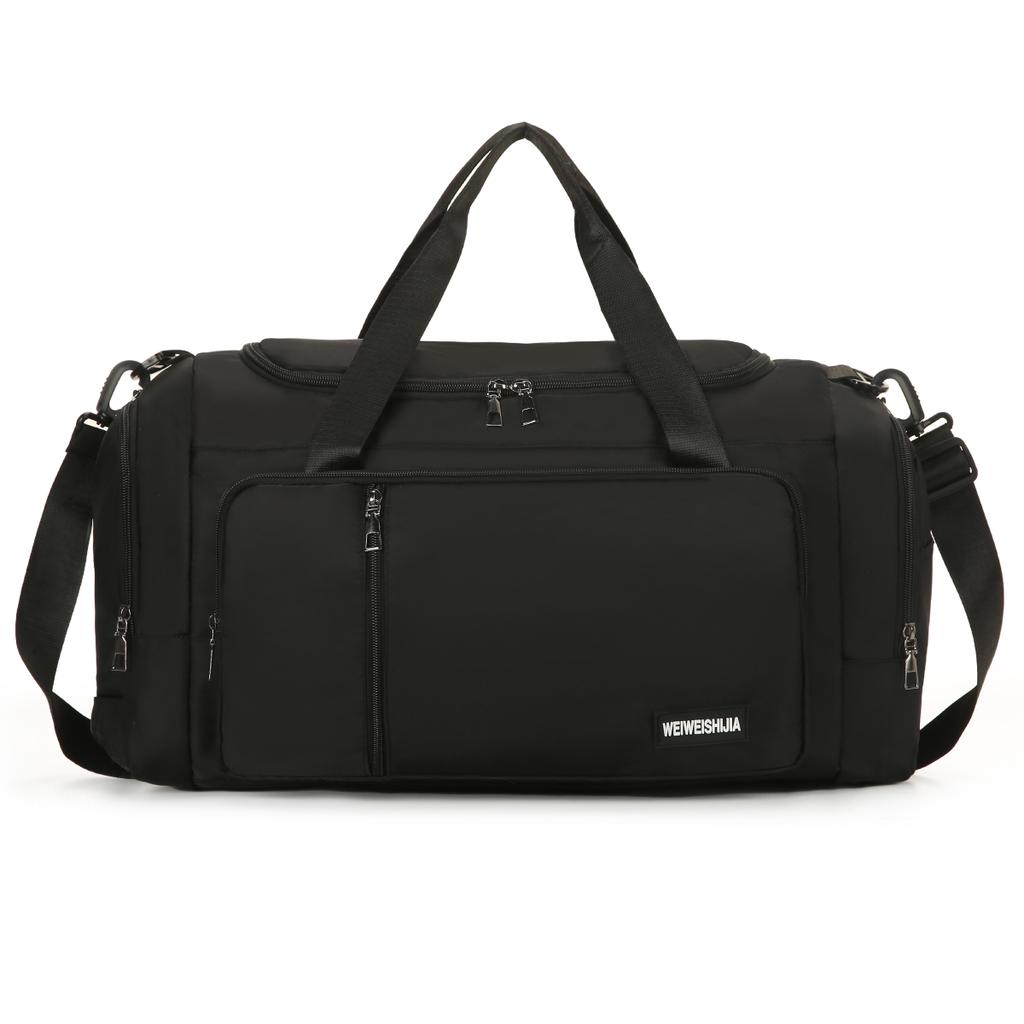 Multifunctional Luggage Bag, Short-Distance Travel Crossbody Bag, Sports Fitness Bag, Dry and Wet Separation Swimming Training Backpack, Camping