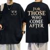 Esquie Clair Obscur Expedition 33 for Those Who Come  Game T Shirts Men's Casual Vintage Aesthetic Cotton T-Shirt Tops