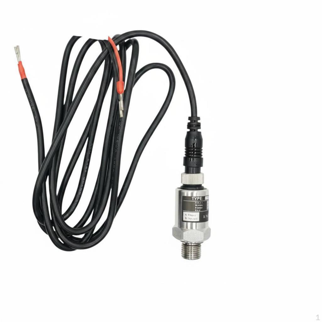 Water Pump Pressure Transducer High Precision Air Compressor Waterproof 10bar Straight Head