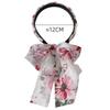 Adjustable Bow Ribbon Hairband Floral Print Hair Hoop Fashion Hair Bands  Boho Hair Accessory
