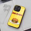 B-Bobs B-Burgers Phone Case For IPhone 17 Air 16 E Pro Max 15 14 13 Mini 12 Pro 11 Max Plus Black Glass Cover