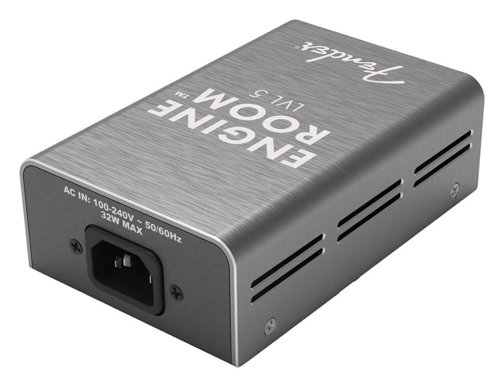 Fender LVL5 Black Power Supply 100V JPN