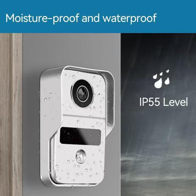 Tuya Smart WiFi Doorbell with Central Control Screen and Video Intercom Function