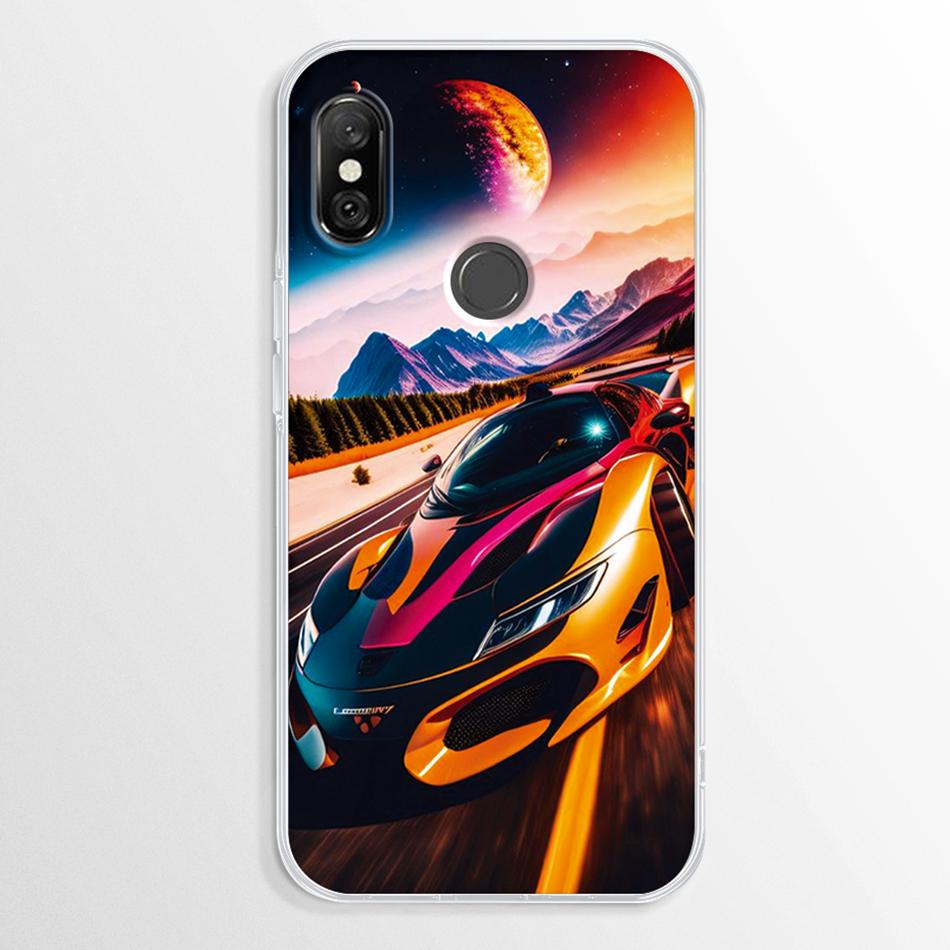 Funda para Xiaomi Redmi Note 6 Pro Mármol Transparente Suave TPU Cubierta Trasera Para Xiaomi Redmi Note 6 Note6 Pro Funda de Silicona Parachoques Fundas