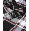 Men's Slim Fit Checkered Full Sleeves Spread Collar Premium Cotton Casual Shirt